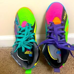 Nerf multi-color sneakers